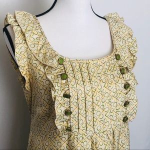 Juicy Couture BoHo chic sheath silk dress 4